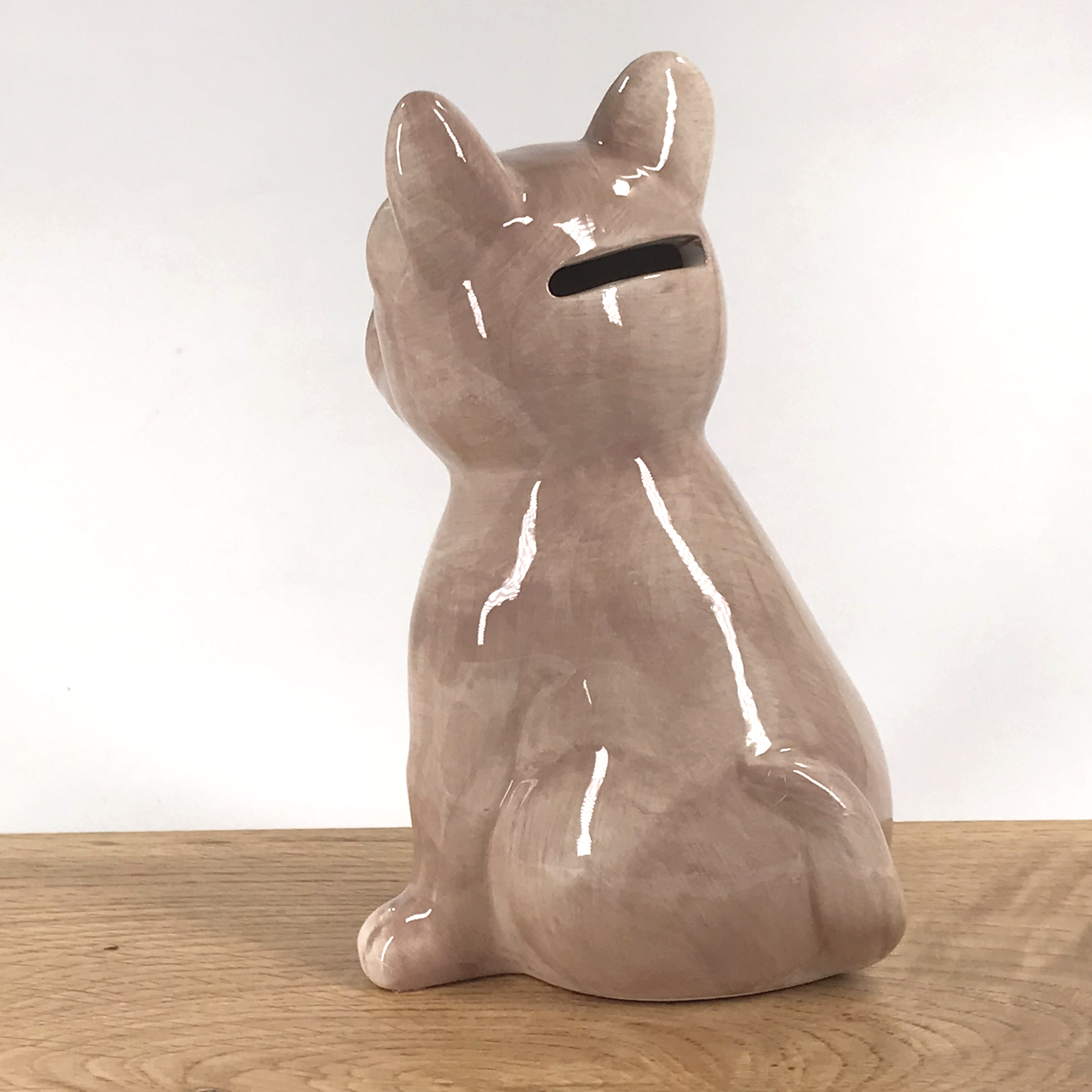 Animal Crackers – wholesale Money/piggy bank – French Bulldog ceramic Money Box piggy bank by Lesser & Pave4