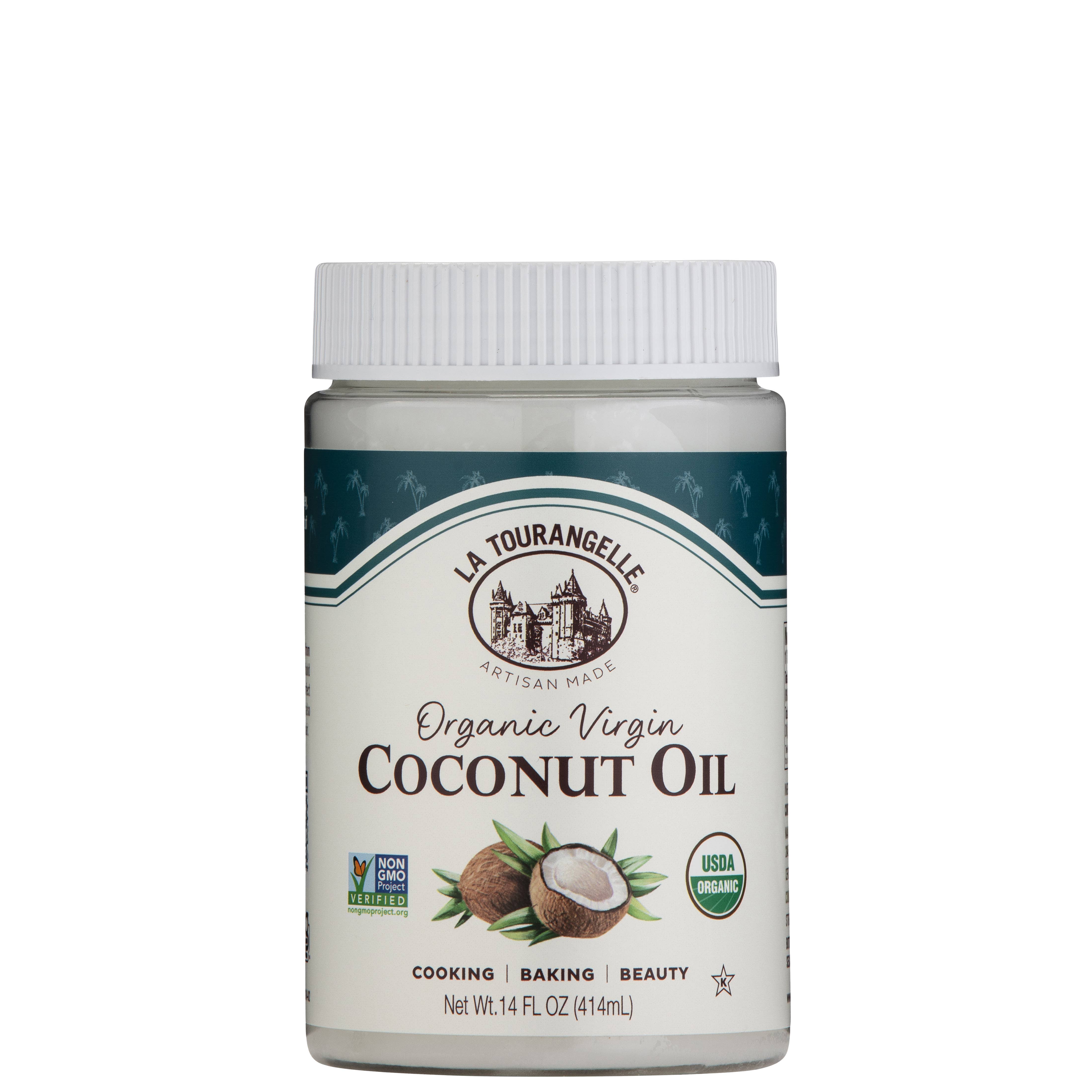 La Tourangelle - Wholesale Cooking Oil - La Tourangelle Organic Virgin Unrefined Coconut Oil, 14Fl Oz6