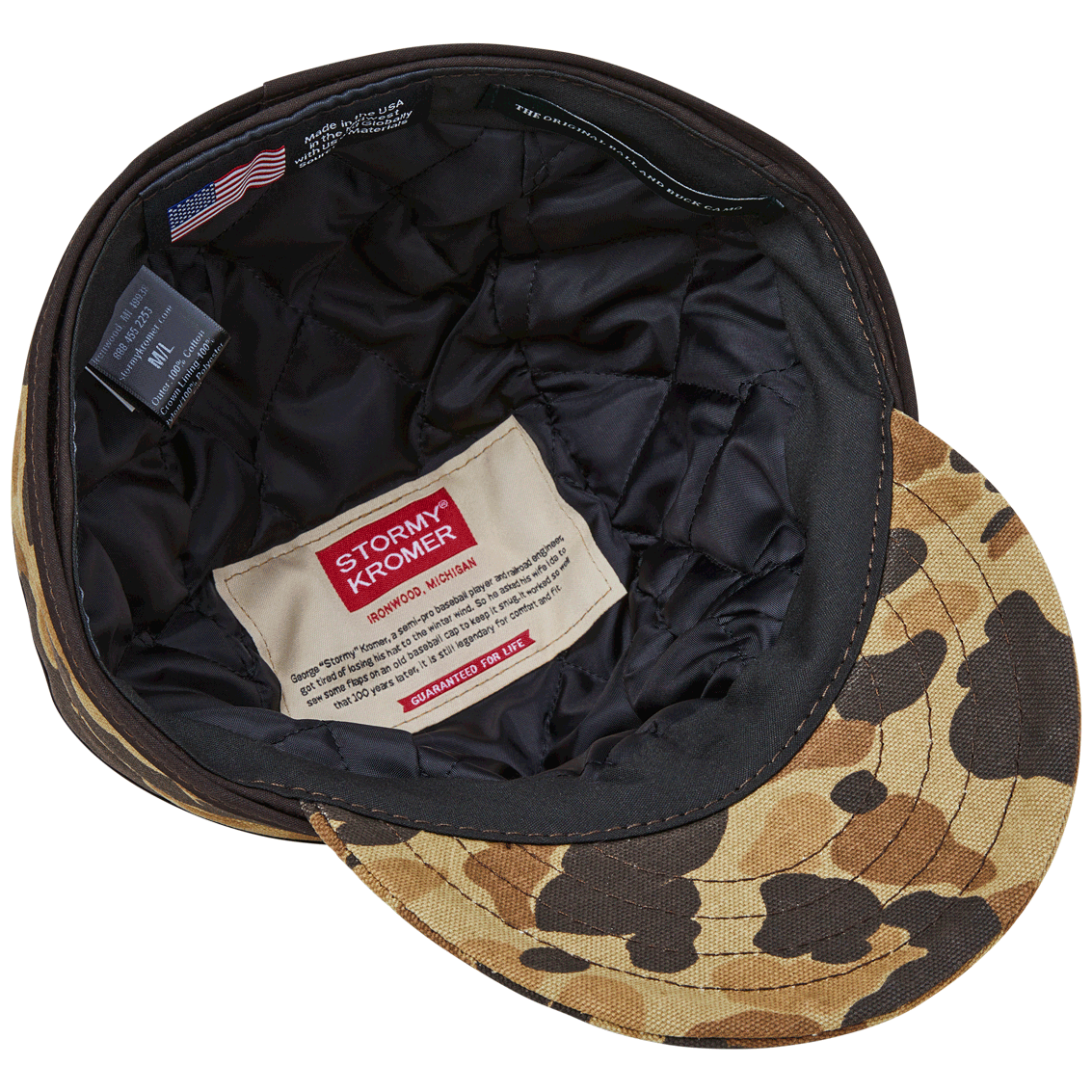 Wholesale Stormy Kromer x Ball and Buck Cap Original Camo