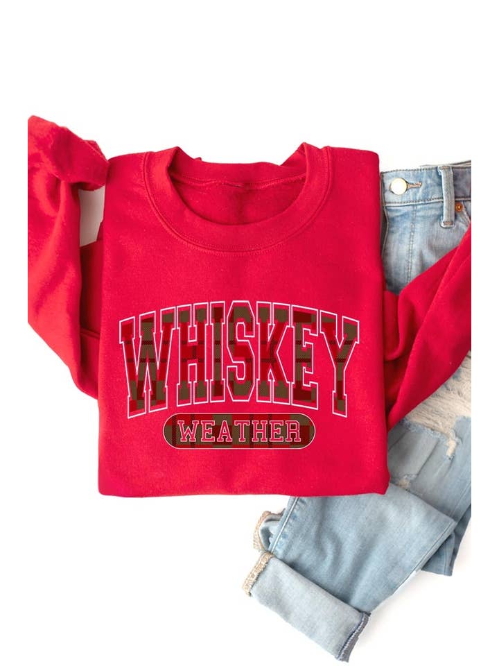 COLORBEAR - Wholesale T-Shirt (Graphic) - Women's - Whiskey Weather Graphic Sweatshirt7