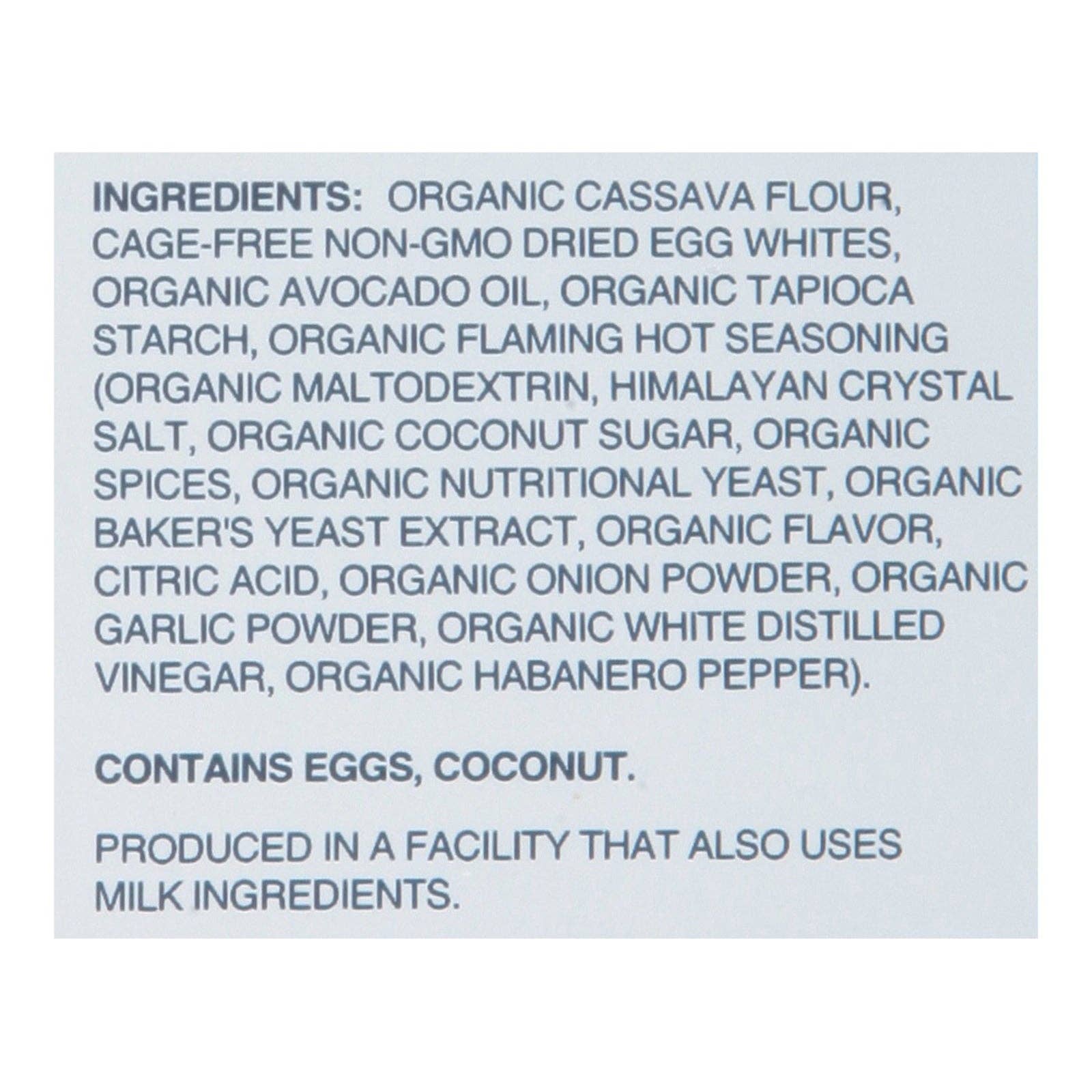 Ware Spark - Wholesale Puffed Snack - Lesser Evil - Power Curls Fiery Hot - Case Of 9-4 Oz1