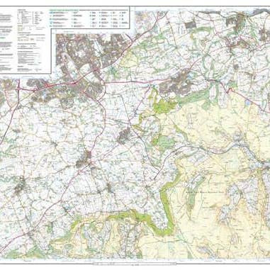 Mapa del explorador del área occidental de North York Moors - Ordnance Survey para venta al por mayor de Map Marketing Limited