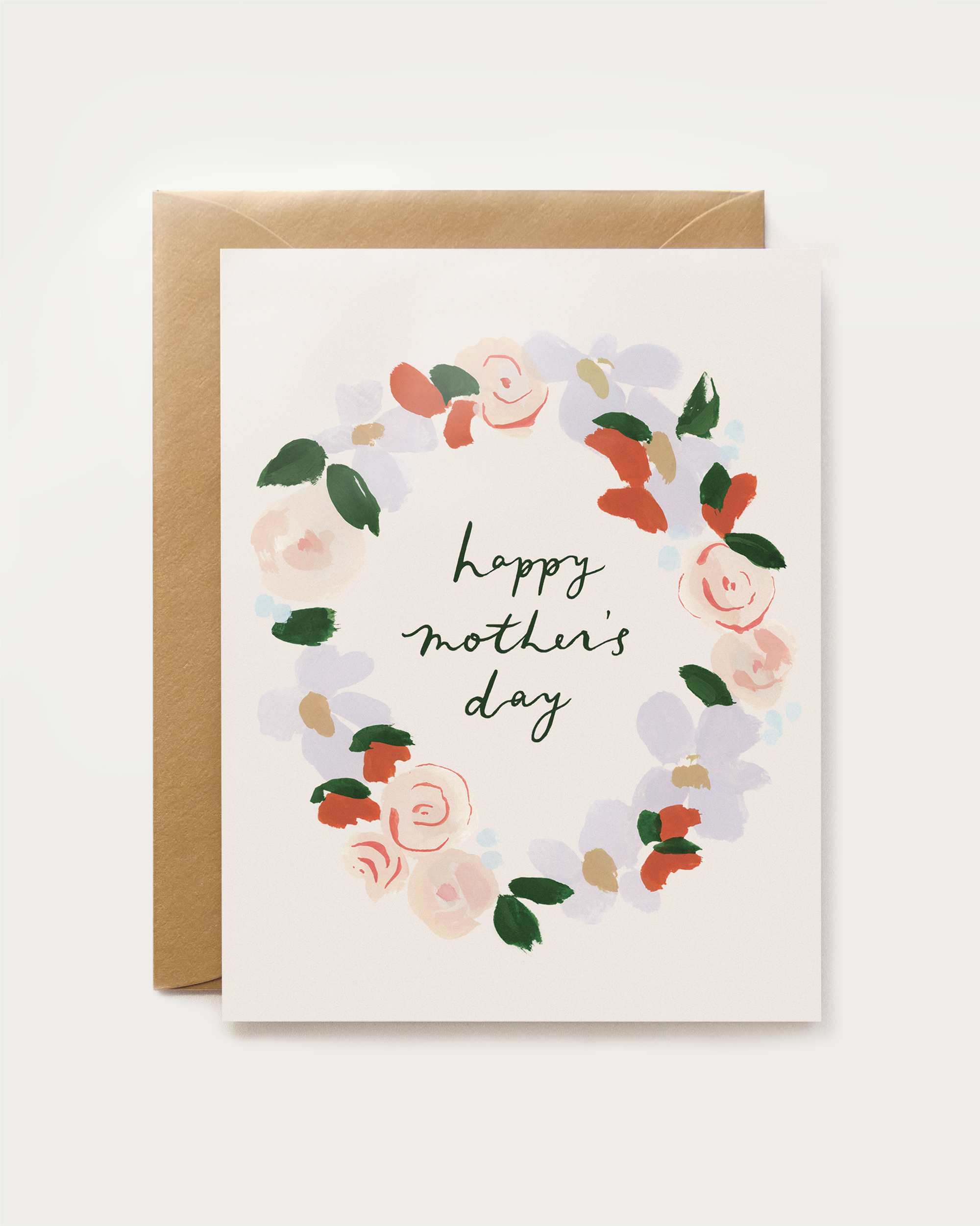 Our Heiday - Wholesale Mother's Day Card - Happy Mother's Day Wreath Card0