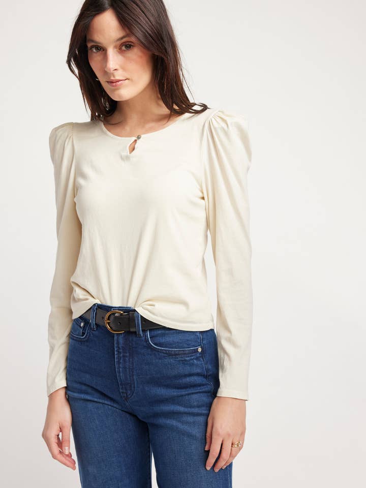 Bianca Long Sleeve Tee for wholesale by Self Contrast