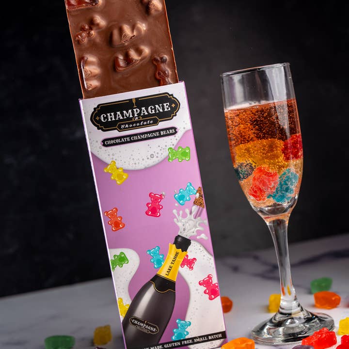 Champagne & Chocolate - Wholesale Chocolate Bar - Chocolate Champagne Bears1