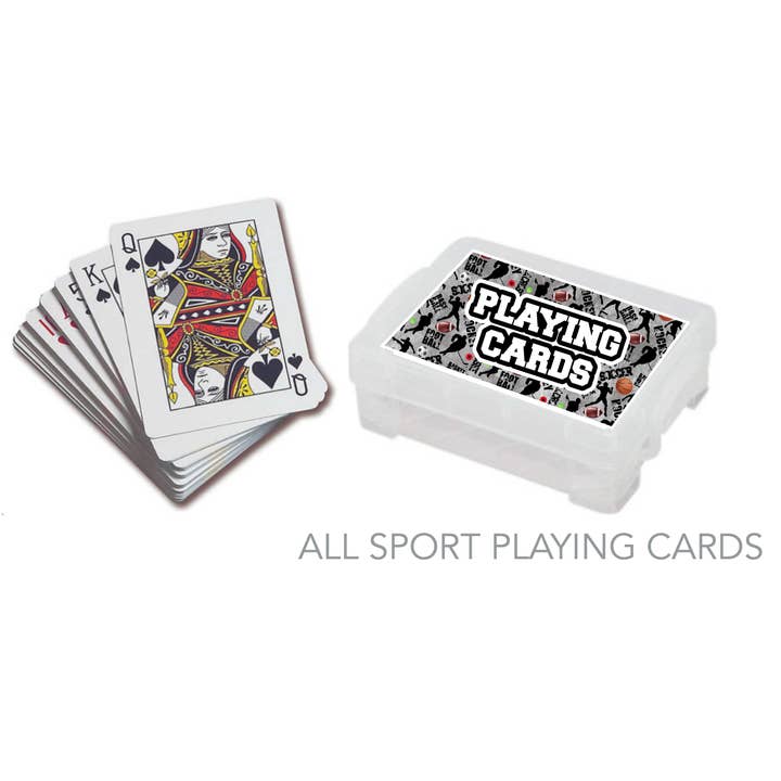PLAYING CARDS - ALL SPORT for wholesale by Namedrops