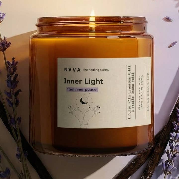 Aromatherapie Bio-Sojakerze - Inneres Licht für den Großhandel von NAVA