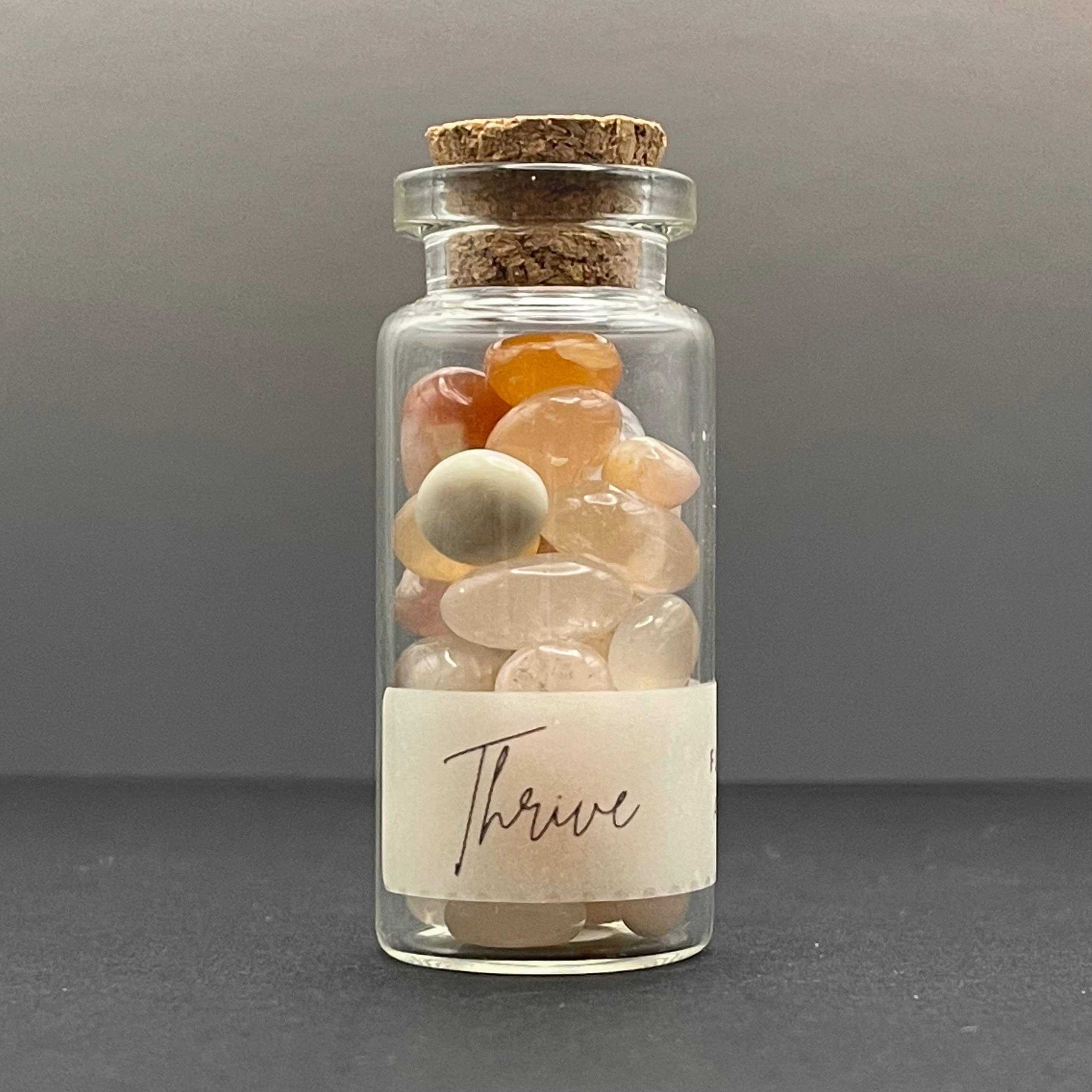 Midwest Apothecary - Vente Pierre et cristal de spiritualité - Thrive | Flacon 10 ml de chips de cristal d'agate1