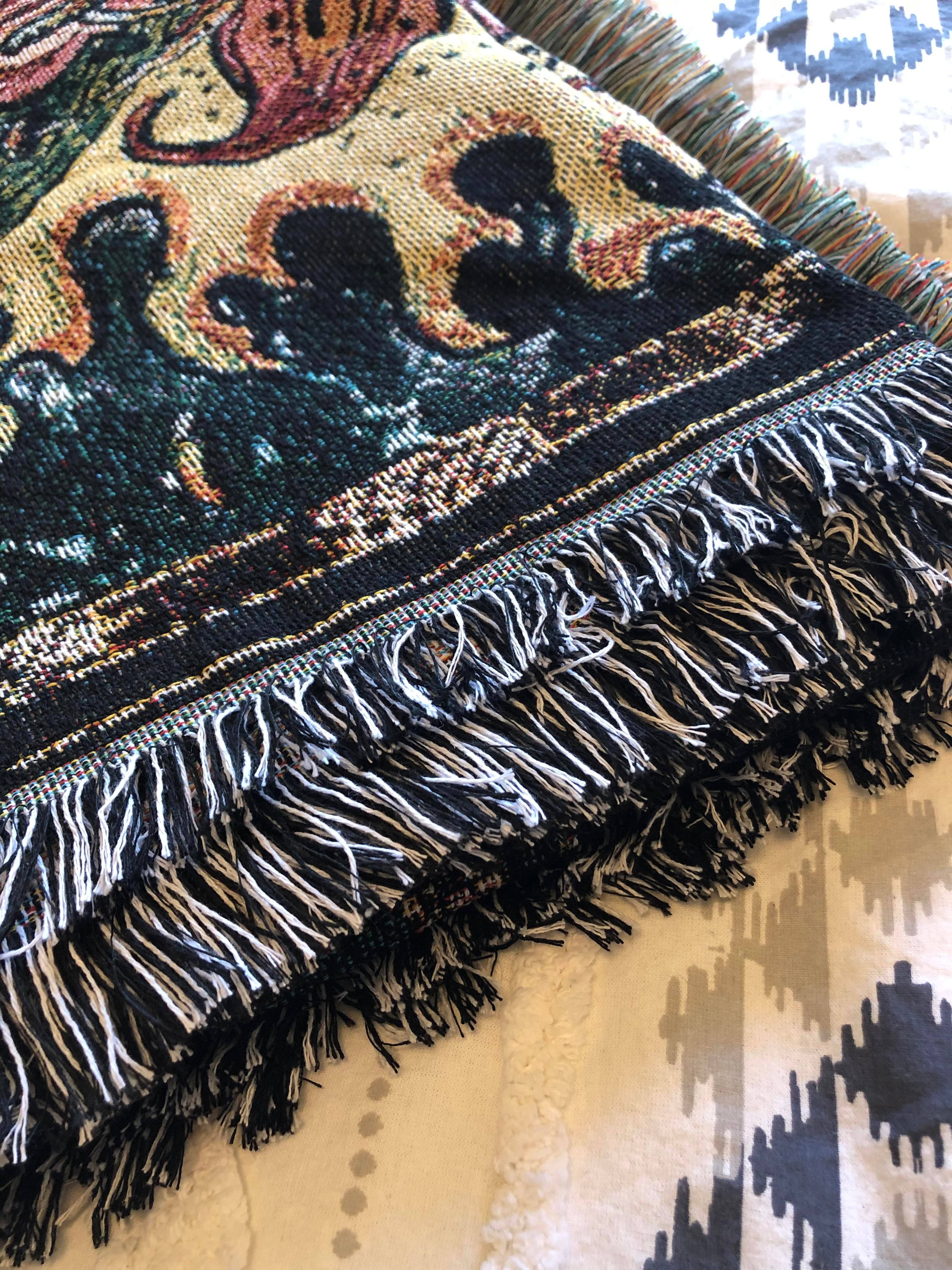 RosaliaHome – Engroshandel Tæppe – Kejseren - Tarot Card Throw Tæppe/Vævet Tapestry7