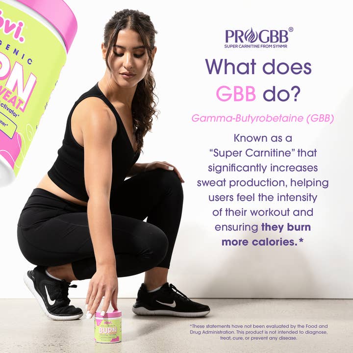 Obvi - Vente Supplément oral/vitamine - Obvi Burn Sweat - Brûle de graisse collagénique et regain d'énergie5