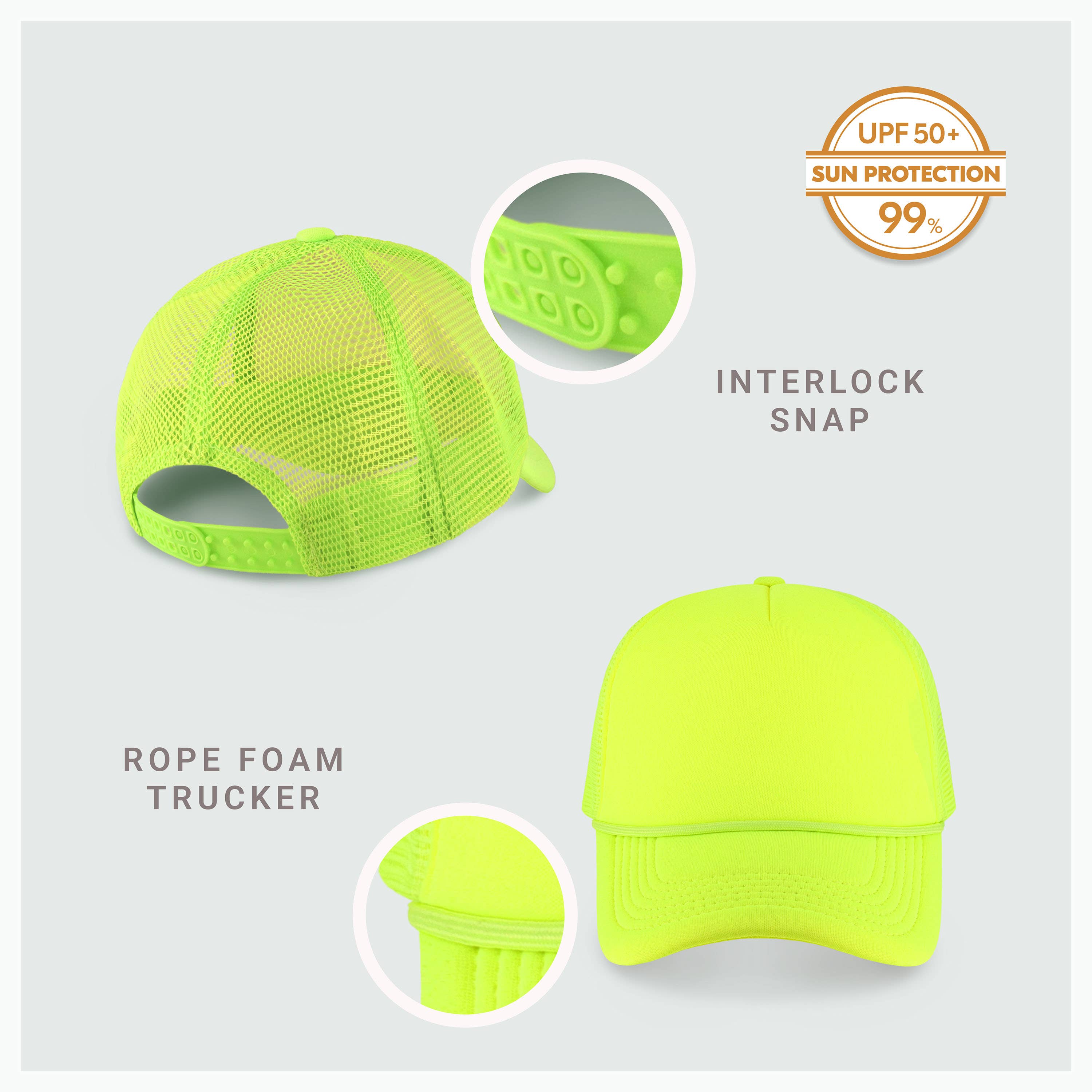 ChoKoLids - Wholesale Trucker Hat - Men's - CHOK.LIDS Foam Mesh Trucker Hat78