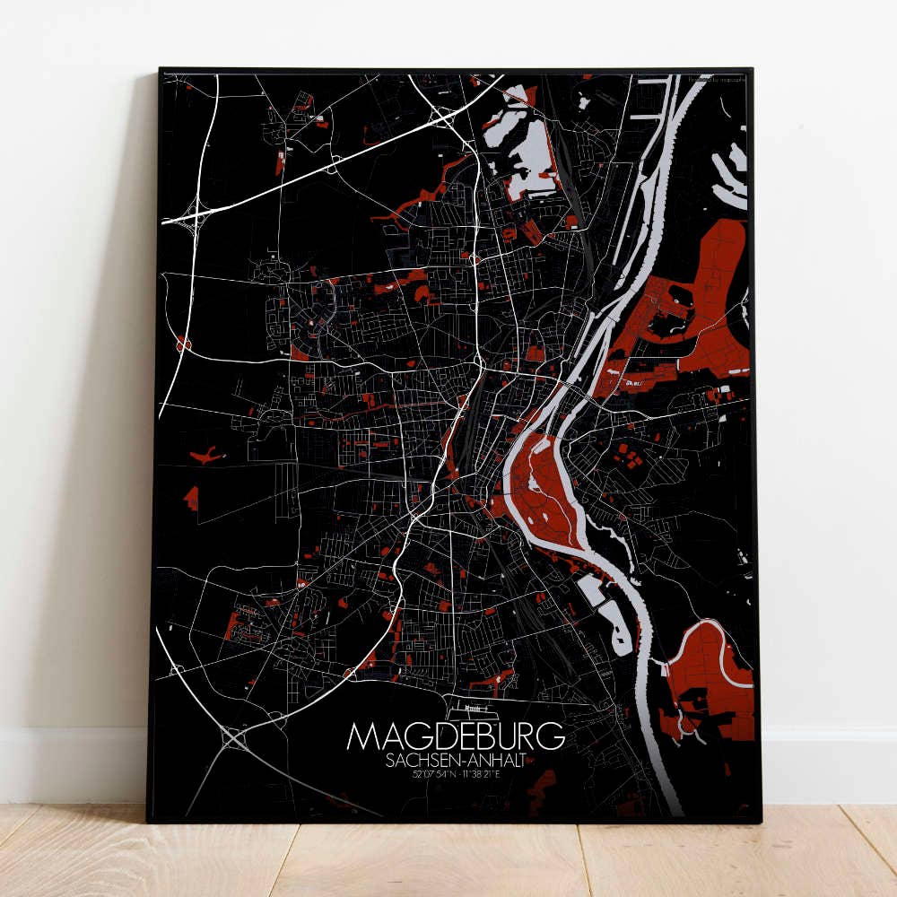 mapospheres - Wholesale Poster - Poster of Magdeburg | Germany7
