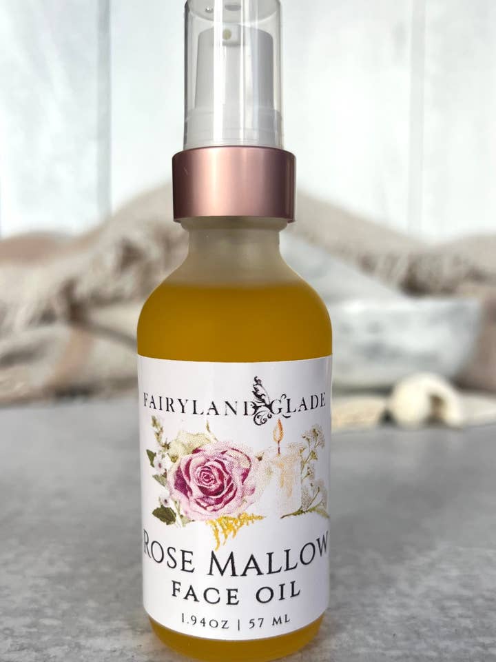 Rose Mallow Face Oil for wholesale by Fairyland Glade