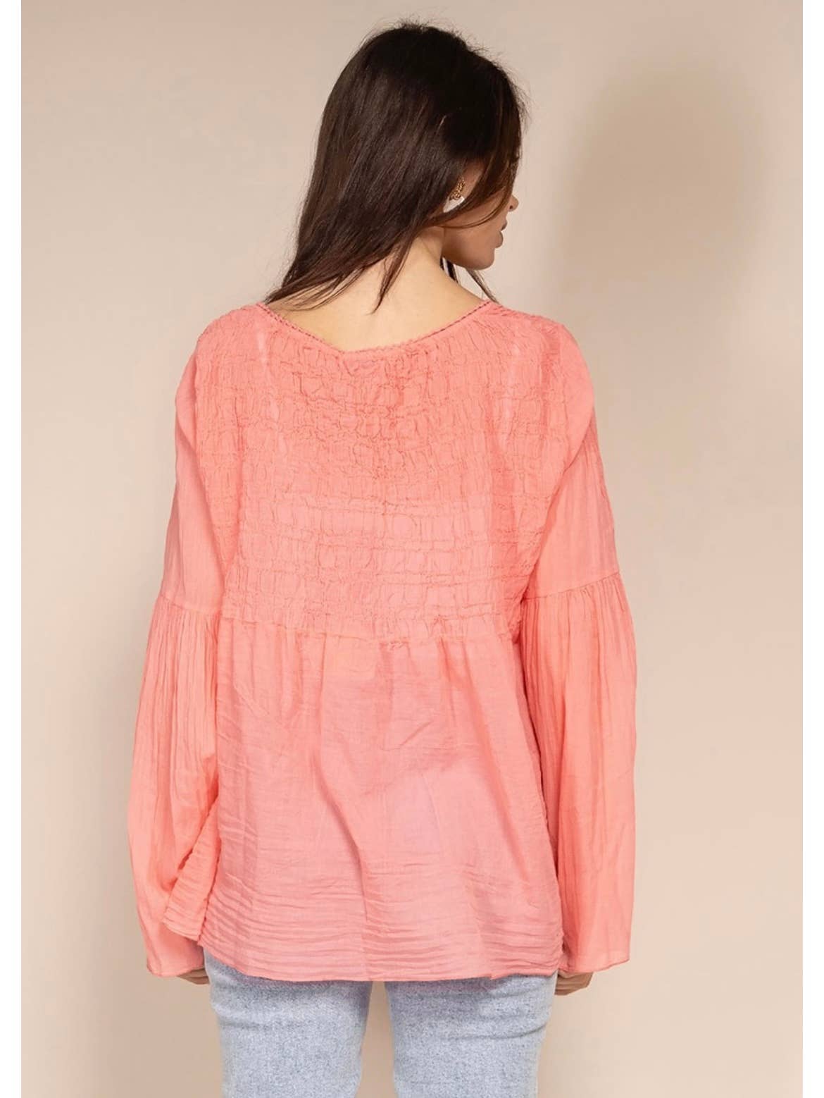 LINEN & COTTON HOUSE - Vente Chemisier – femme - GILET EN COTON 20354  SPRING SUMMER CLOTHING14