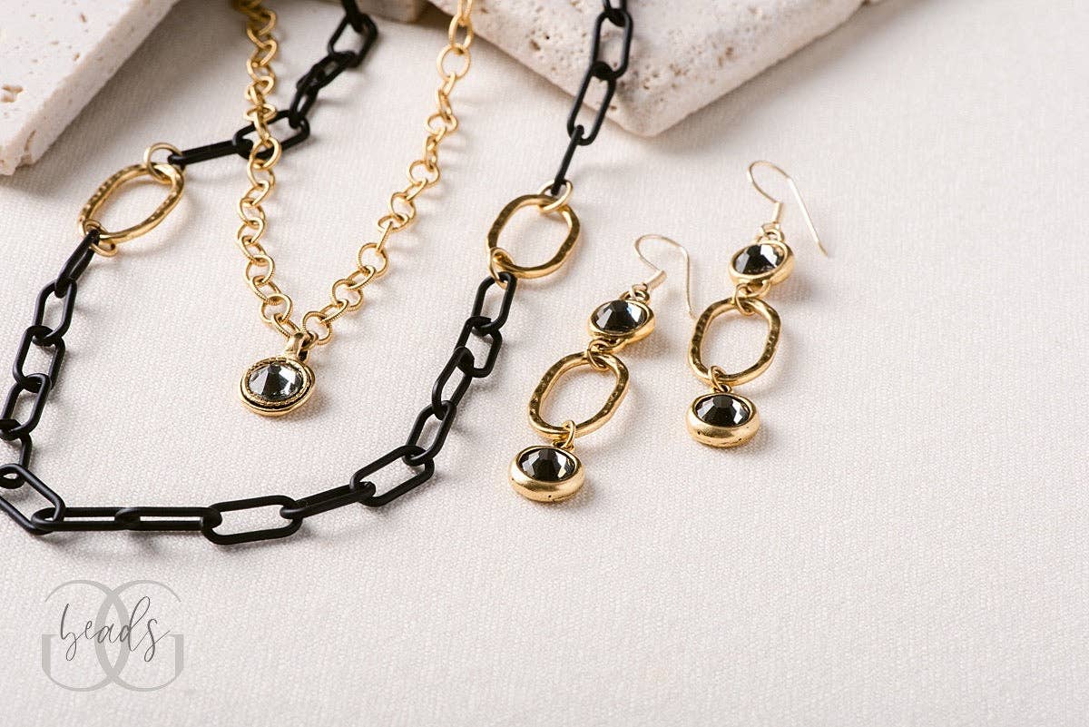 Grace Girl Beads - Wholesale Dangle Earrings - Diamante Earrings2