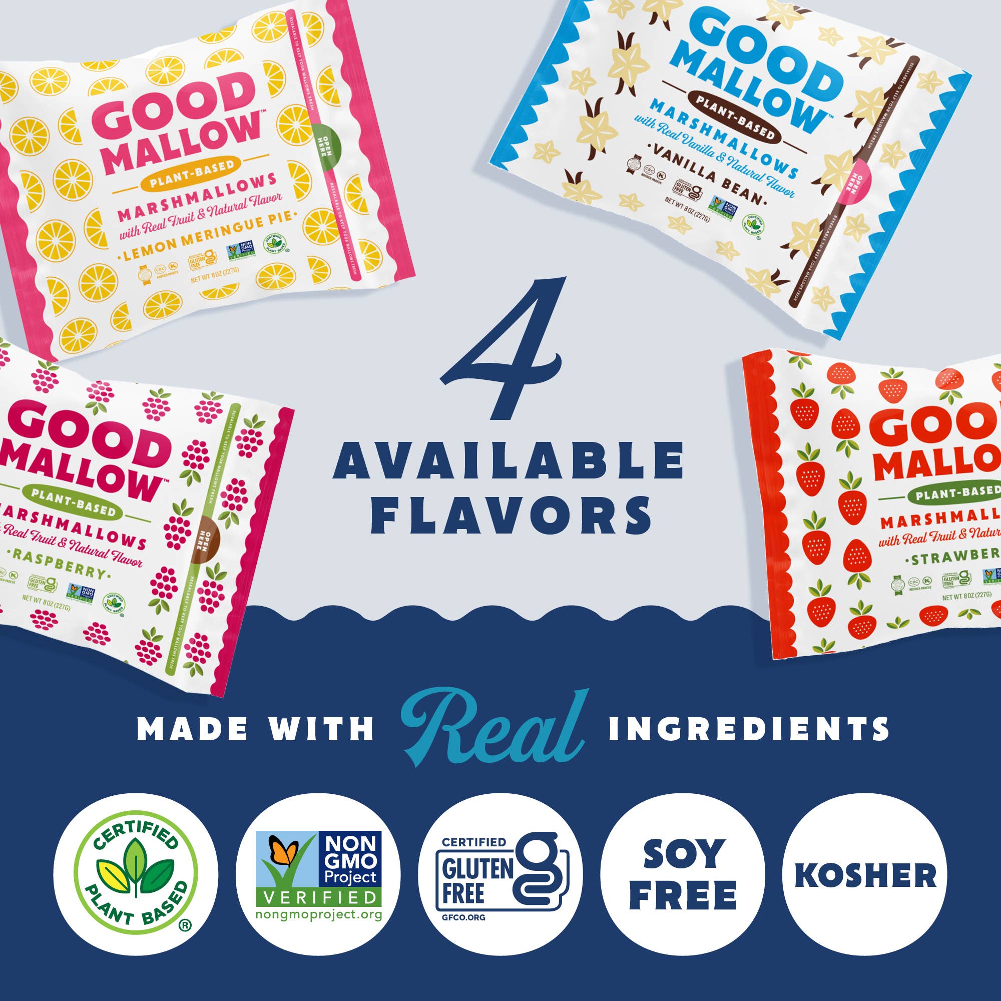 Snackatere - Wholesale Marshmallow - Vegan Marshmallows -Lemon Meringue Pie ,Kosher, Gluten Free 4