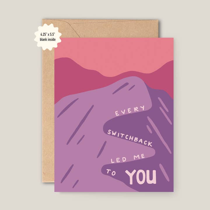 Chaque virage en épingle m'a mené à toi pour la vente par Bri Kuffell Art