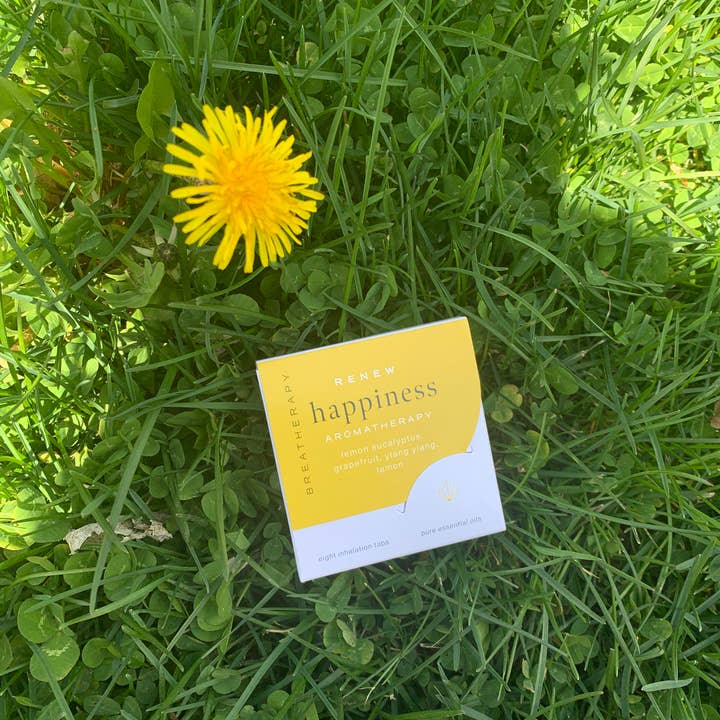 Breatherapy - Wholesale Aromatherapy Inhaler - HAPPINESS Aroma Patches — Comforting Mood Support (8-ct)9