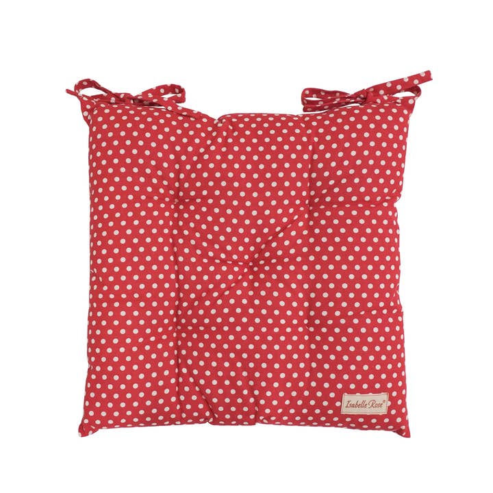 Chair cushion with filler polka dot 40x40 cm Isabelle Rose for wholesale by Isabelle Rose