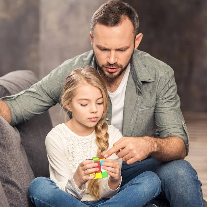 Toyventures - Wholesale Puzzle - Kids - 3x3 Speed Cube Puzzle Rubiks Stickerless Kids toy4