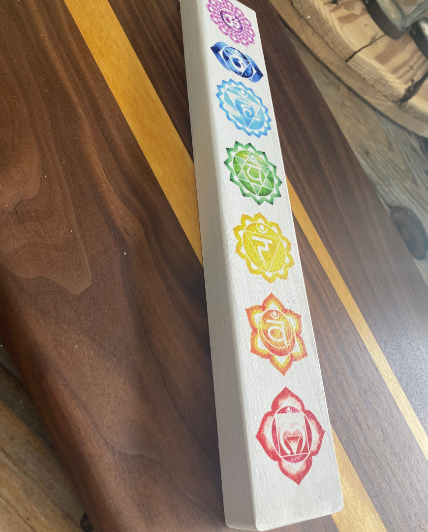 Bog Road Designs – wholesale Skylt – (Chakra) Färgglada väggskylt1