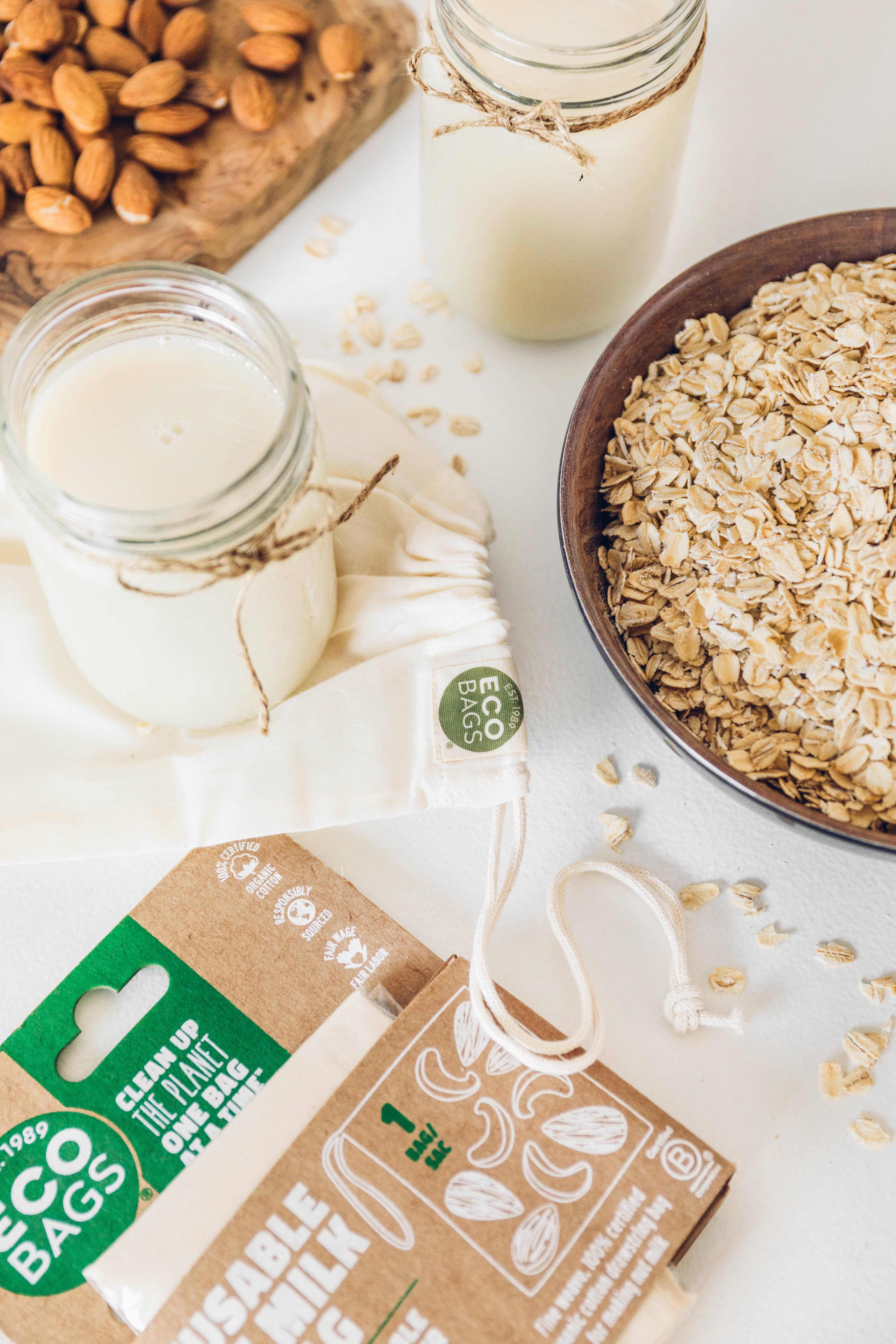 ECOBAGS – wholesale Cheesecloth – Packaged Organic Cotton Nut Milk Bag3