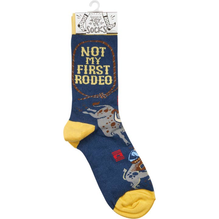 Primitives by Kathy - Wholesale Socks - Unisex - Not My First Rodeo Socks