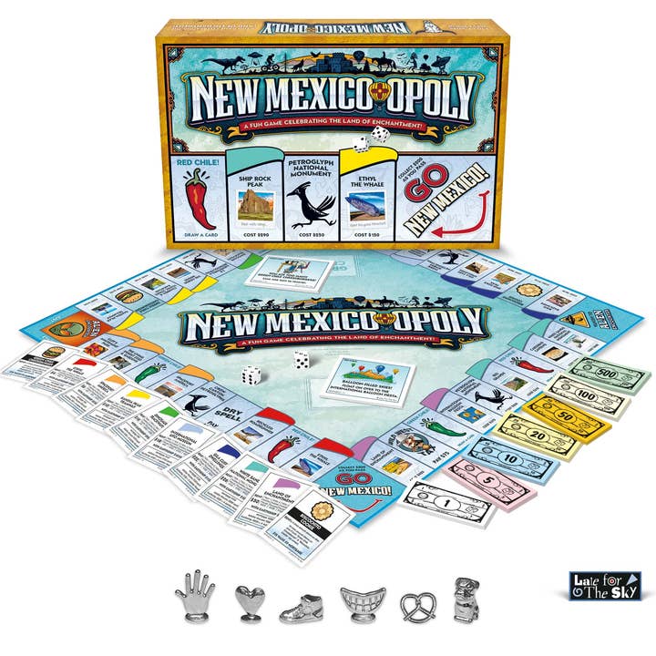 NEW MEXICO-OPOLY for wholesale by Late for the Sky
