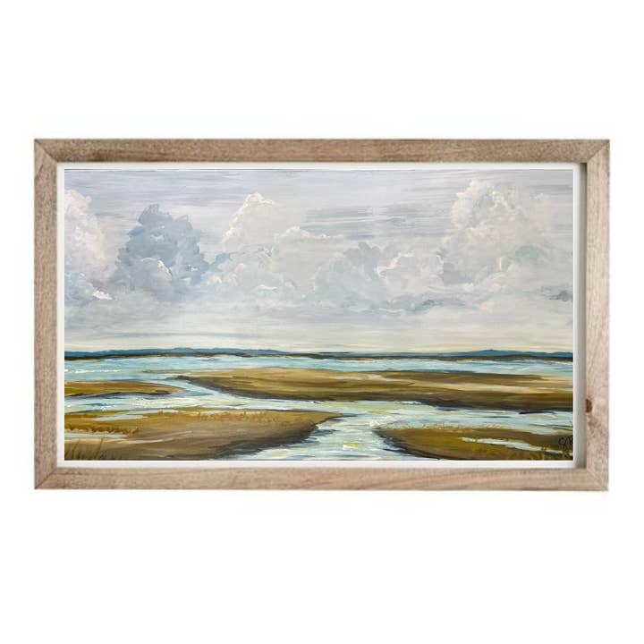 Marsh Harbor Fine Art Print for wholesale by Susan Richards Art