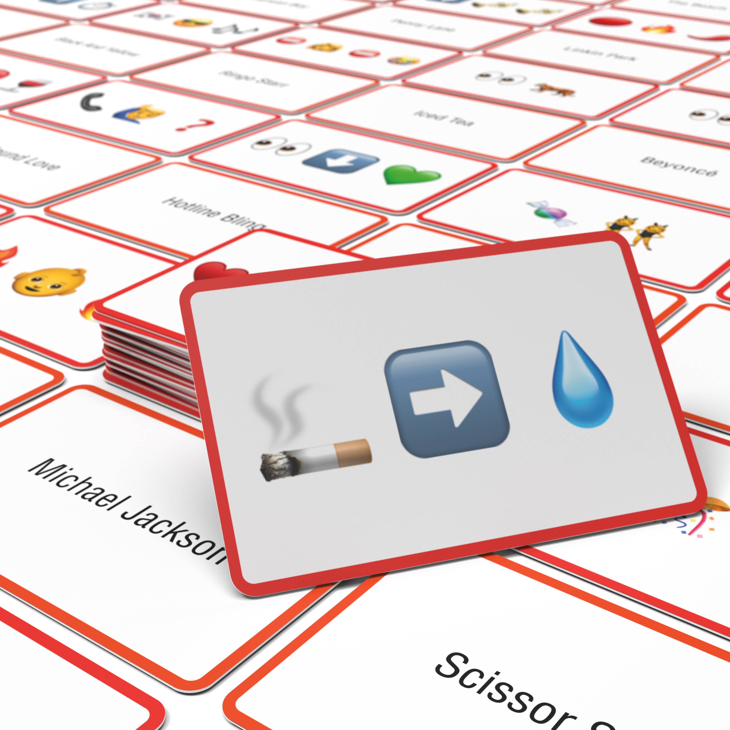 Bubblegum Stuff UK - Venta al por mayor Juegos de cartas - Nombra el Juego de Cartas de Emoticonos de Música | Trivia de Tarjetas2