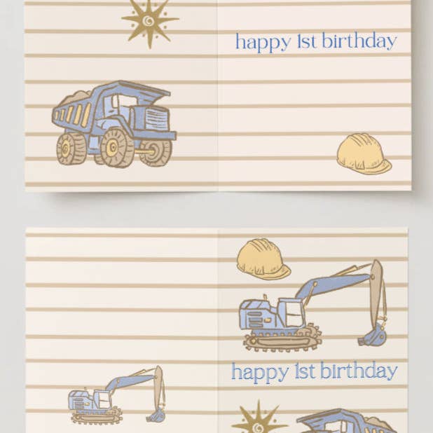 the name nest - Wholesale Birthday card - machines - first birthday card2