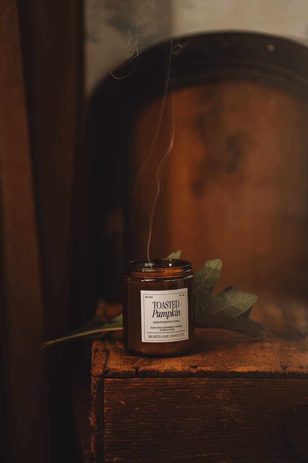 Hearth and Craft Candle Co. - Wholesale Jar/Filled Candle - TOASTED PUMPKIN9
