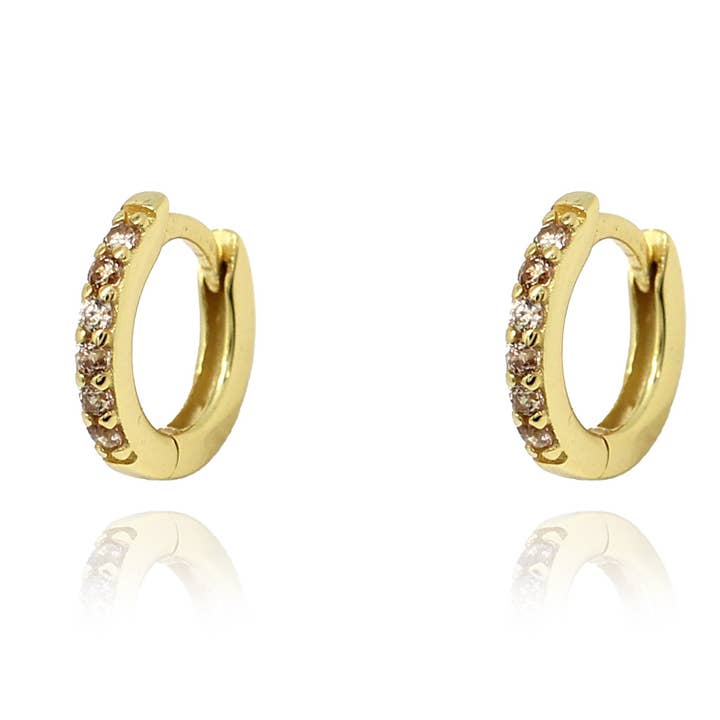 Reddy Champagne CZ Guldarmband för wholesale av Boho Betty