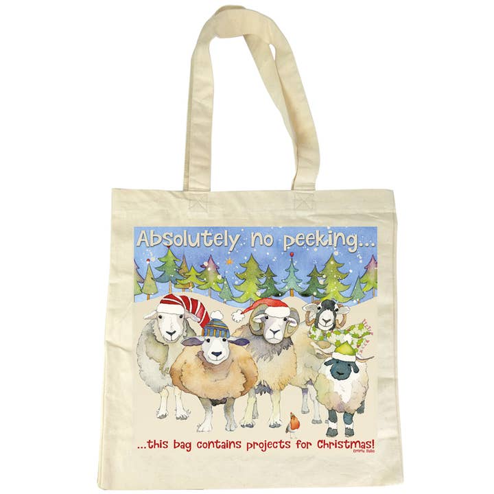 Projects for Christmas... Cotton Canvas Bag for wholesale by Emma Ball Ltd