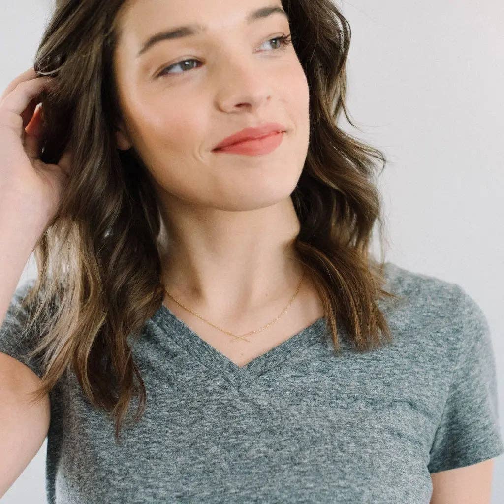 Honeycat Jewelry - Wholesale Pendant/Charm Necklace - X Bar Necklace8