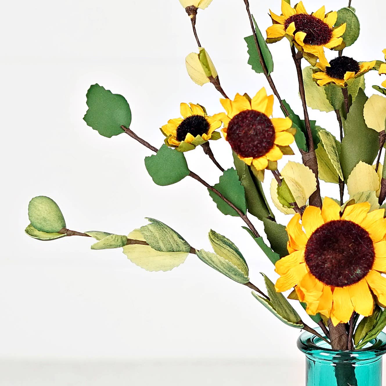 Impressive Enterprises, Inc. - Wholesale Artificial Flowers - ISB81510-14in Wild Sunflower Pick1