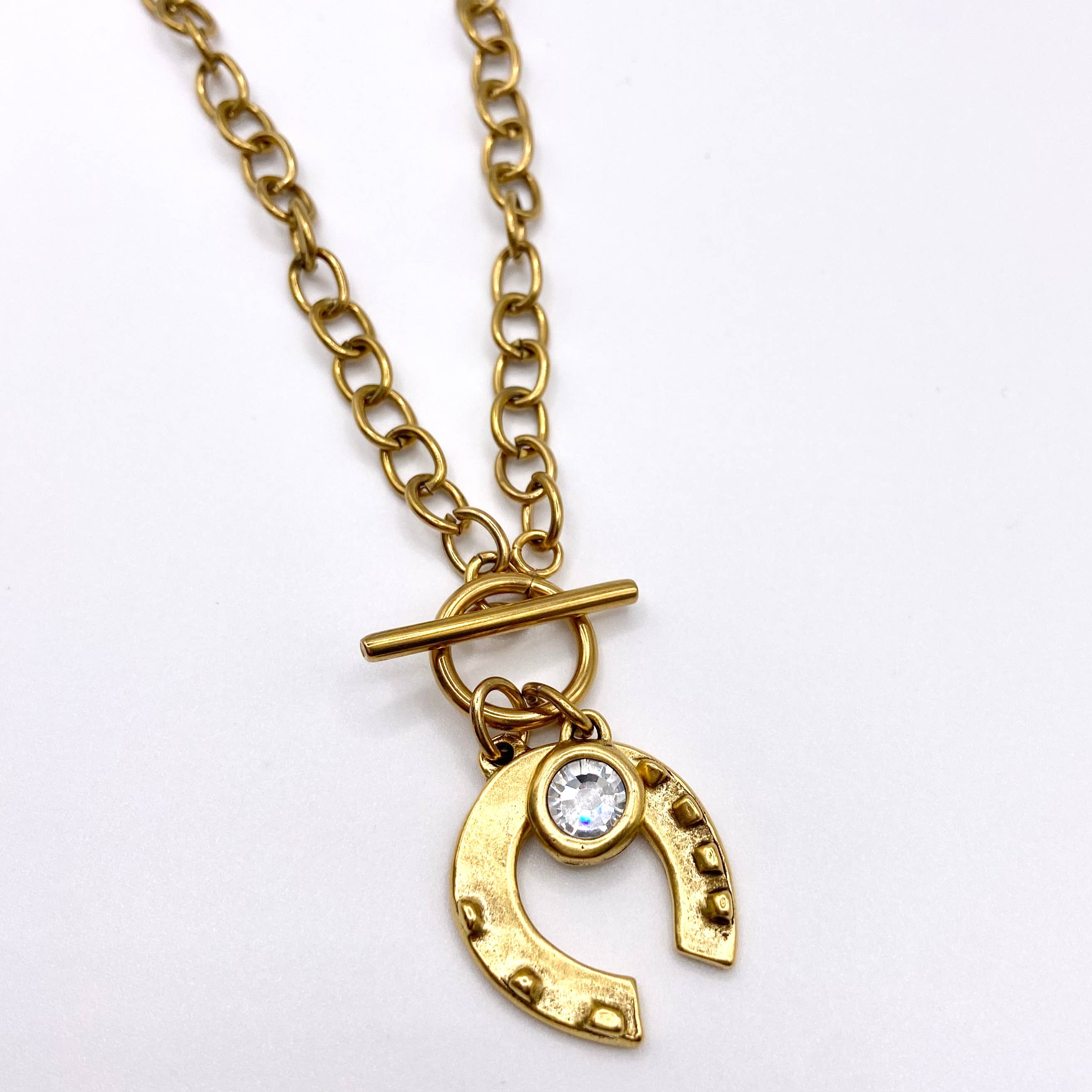 VB&CO Designs Handmade Jewelry - Wholesale Pendant/Charm Necklace - Horse shoe luxe symbol of lucky fortune 5