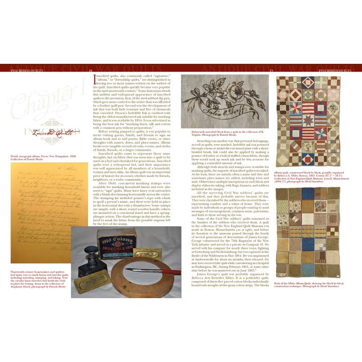 Schiffer Publishing – wholesale Crafts, Hobbies & DIY – Civil War Quilts: Revised, Updated, and Expanded3