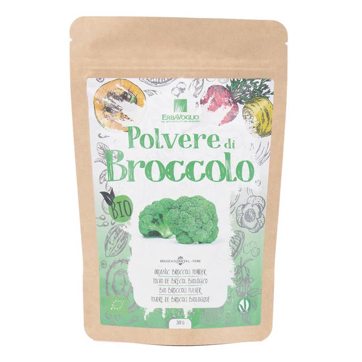 Organic Broccoli Powder for wholesale by Erbavoglio