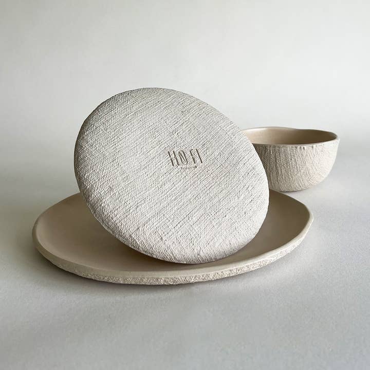 YUTA - Set of 3, Beige for wholesale by KOTI London