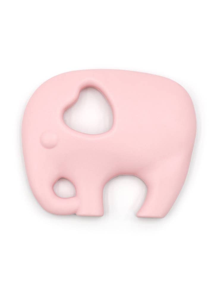 Silicone Teether - Elephant Pink for wholesale by Kristin Weiss Manufaktur