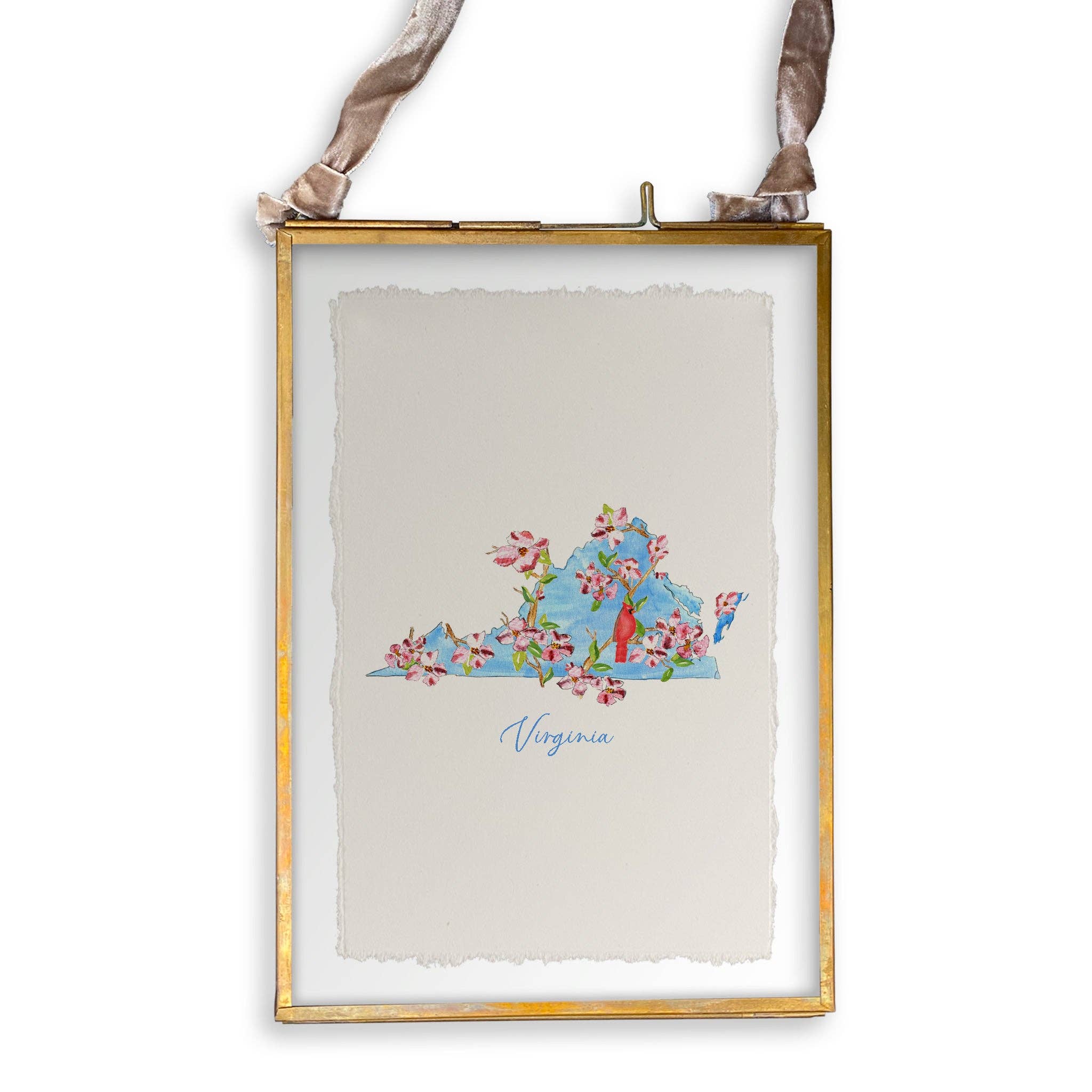 French Graffiti - Wholesale Tea Towel - Floral Virginia13