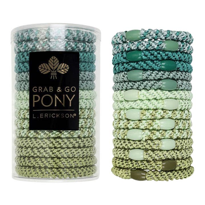 France Luxe/L. Erickson - Wholesale Hair Tie - Grab & Go Pony Tube
