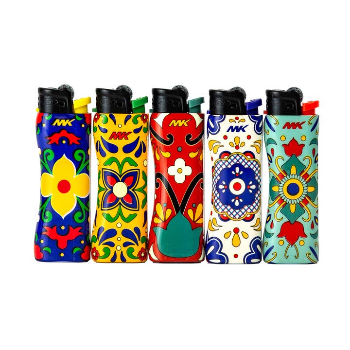 MK Lighter Company - Vendita all'ingrosso Accendini - Accendini ricaricabili MK Lighter 9G Flint Strike Talaver, 50 pezzi0