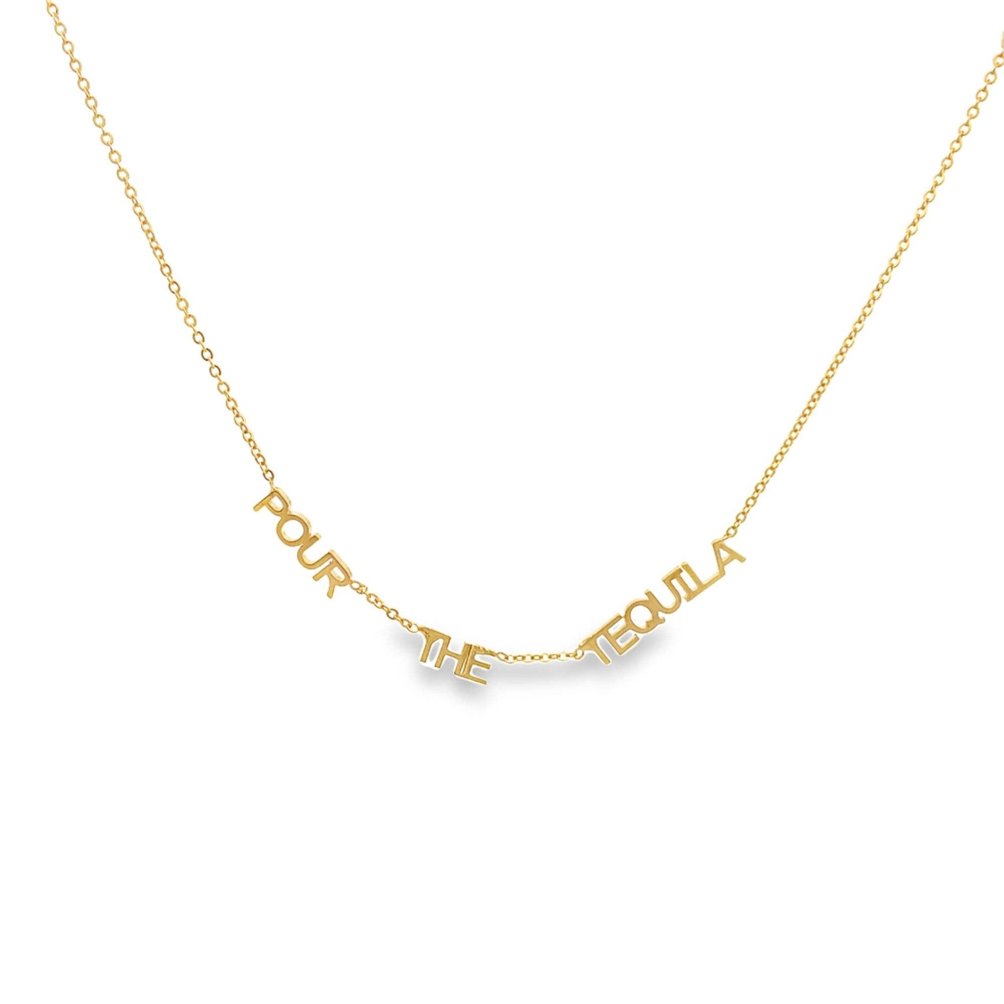 MIA Jewelry - Wholesale Pendant/Charm Necklace - Pour The Tequila Necklace, Pour The Rose Necklace, Pour The Whiskey Necklace (G75)13