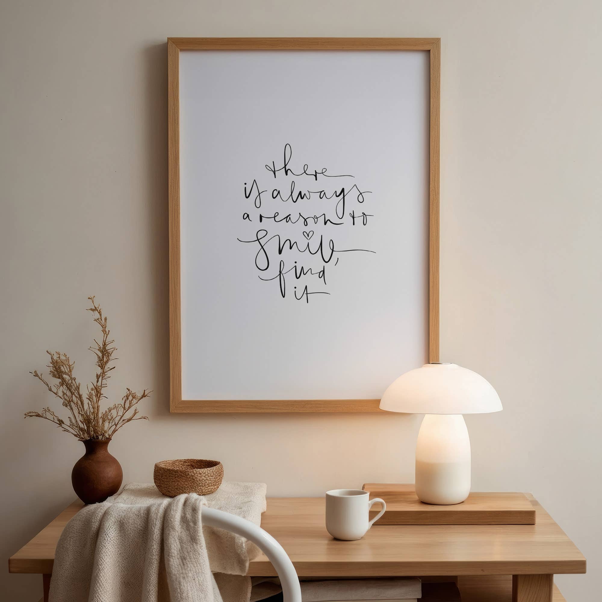 Tales by Jen – wholesale Poster – Poster 'There is Always a Reason to Smile. find it'8