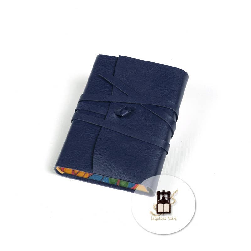 Legatoria Koiné - Vendita all'ingrosso Diari/agende - Diario in cuoio "Medioevalis" con bordi decorati5