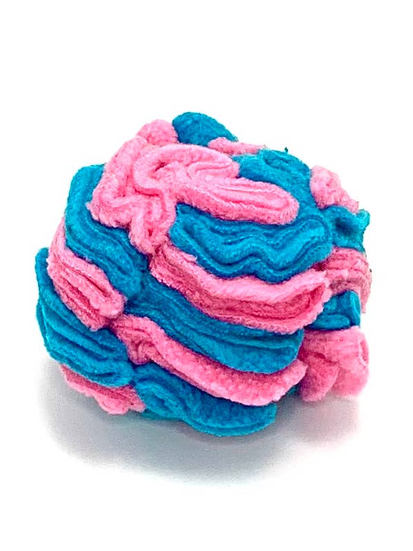 Snuffle Ball Brain Toy Pink and Turquoises for wholesale by Wag and Bark