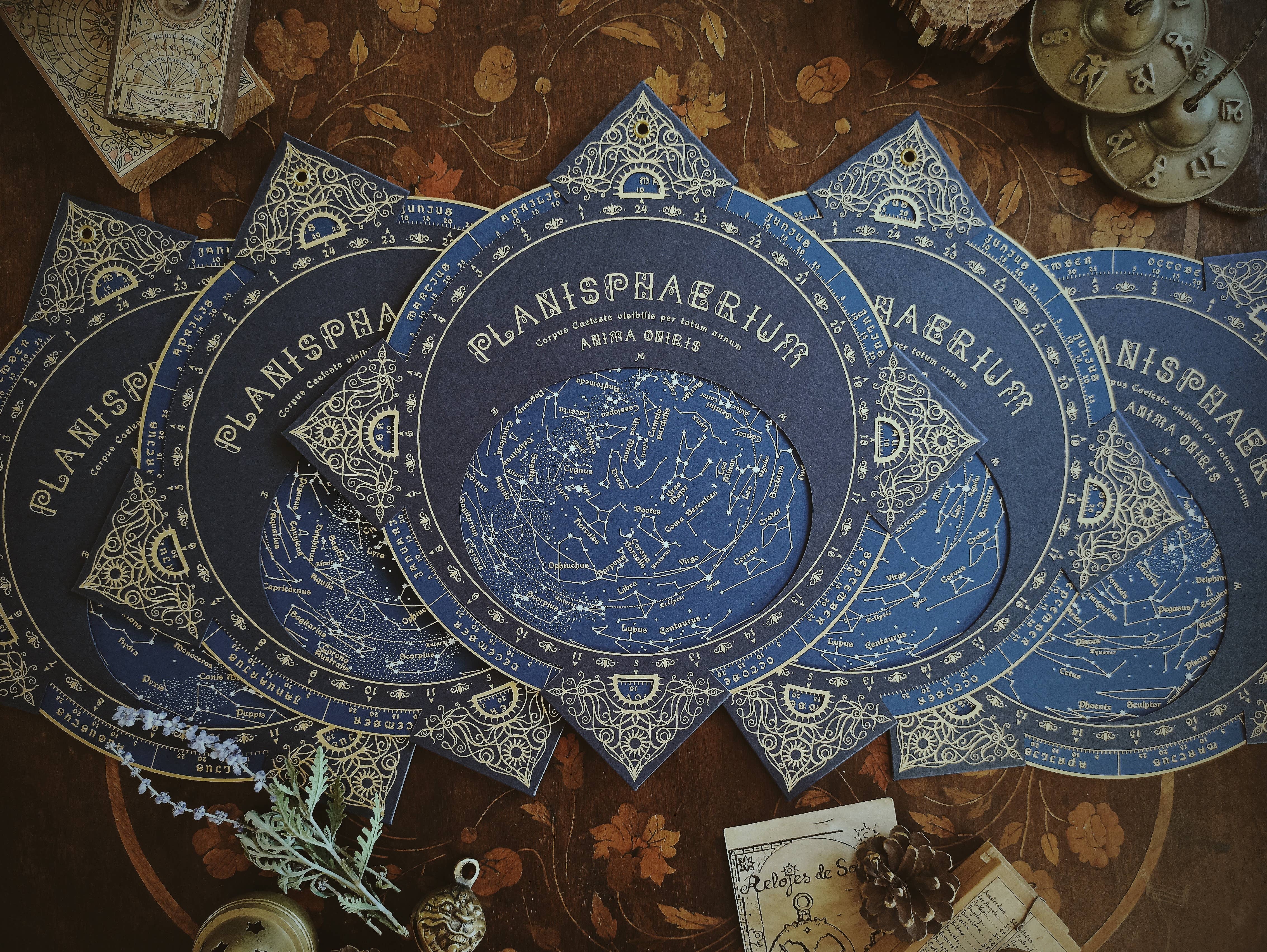 ANIMA ONIRIS – Transportation por atacado – Localizador de estrelas, mapa estelar, planisfério, planisfério6