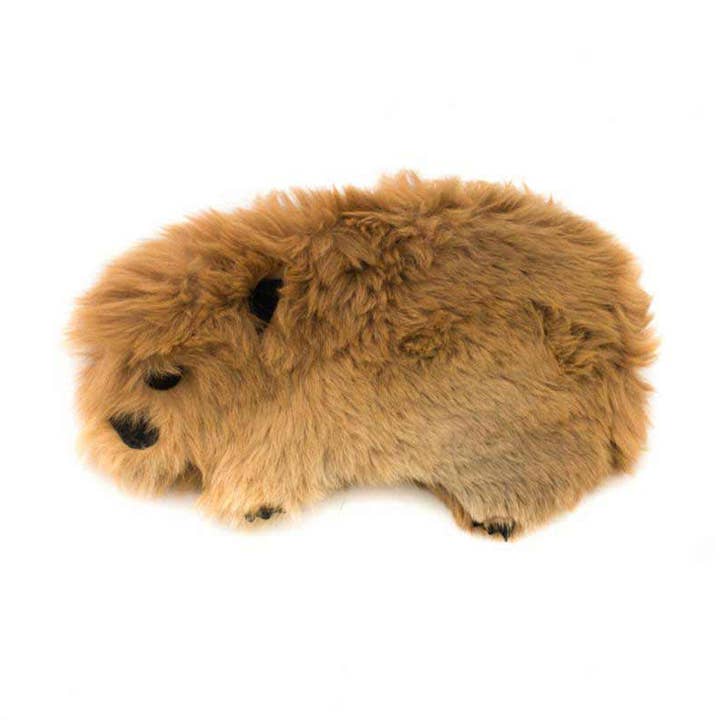 Wombat jouet (peau de kangourou) pour la vente par Sheepskin Downunder